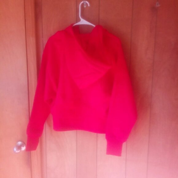 Discount Divas Women's Red Pullover Hoodie Size S NEW - Picture 4 of 4